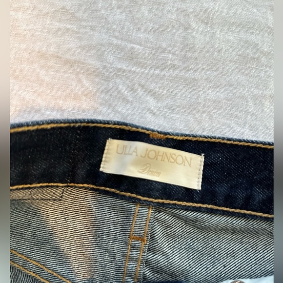 Ulla Johnson- The Genevieve Topstitch Nonstretch Jeans-size 27 - Picture 12 of 16